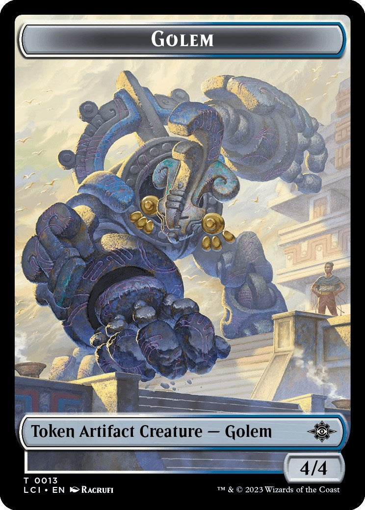 Image for Golem Token (The Lost Caverns of Ixalan) (13) - Magic: The Gathering