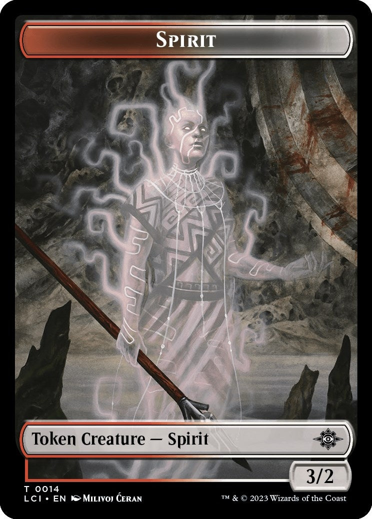 Image for Spirit Token (The Lost Caverns of Ixalan) (14) - Magic: The Gathering