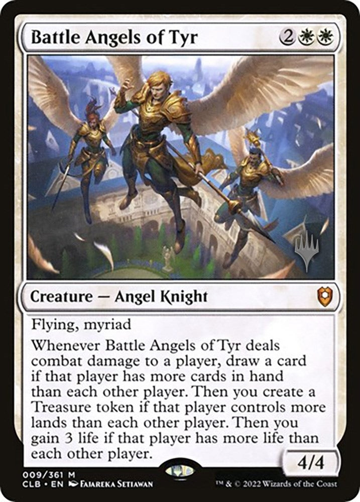 Image for Battle Angels of Tyr (Promo Pack: The Lost Caverns of Ixalan) (9) - Magic: The Gathering
