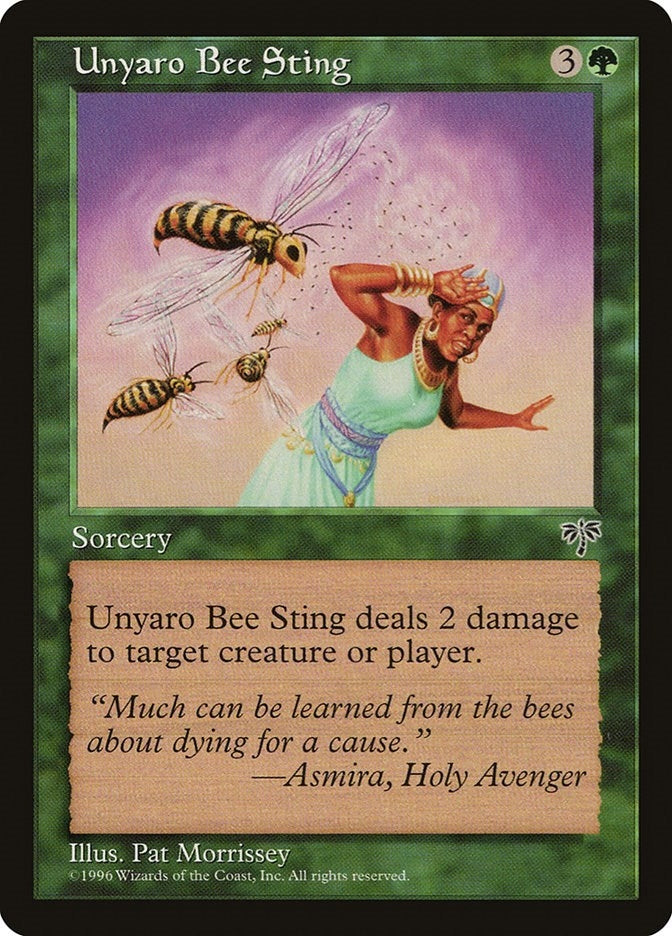 Image for Unyaro Bee Sting (Mirage) - Magic: The Gathering