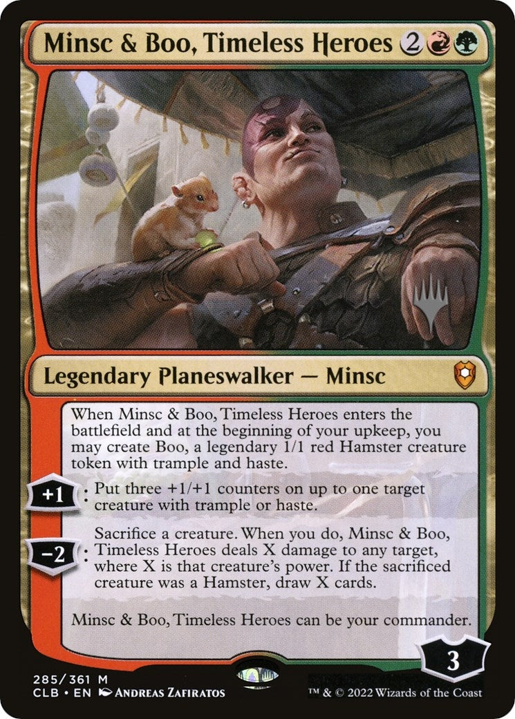 Image for Minsc & Boo, Timeless Heroes (Promo Pack: The Lost Caverns of Ixalan) (285) - Magic: The Gathering