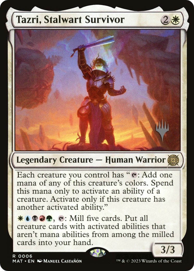 Image for Tazri, Stalwart Survivor (Promo Pack: The Lost Caverns of Ixalan) (6) - Magic: The Gathering