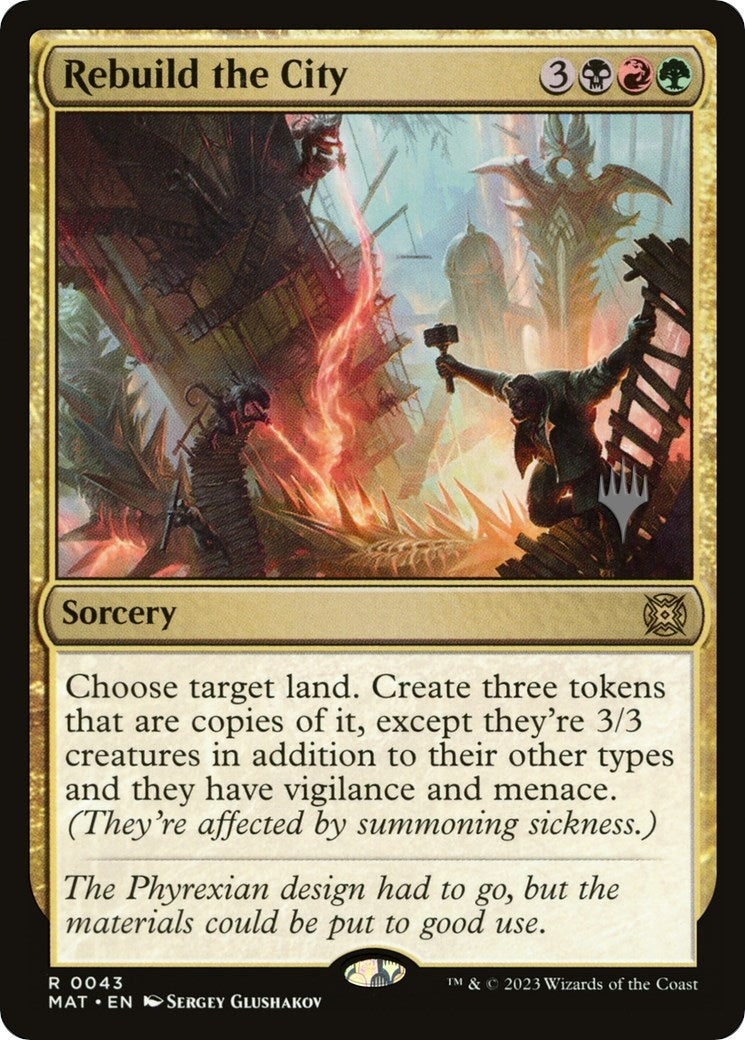 Image for Rebuild the City (Promo Pack: The Lost Caverns of Ixalan) (43) - Magic: The Gathering