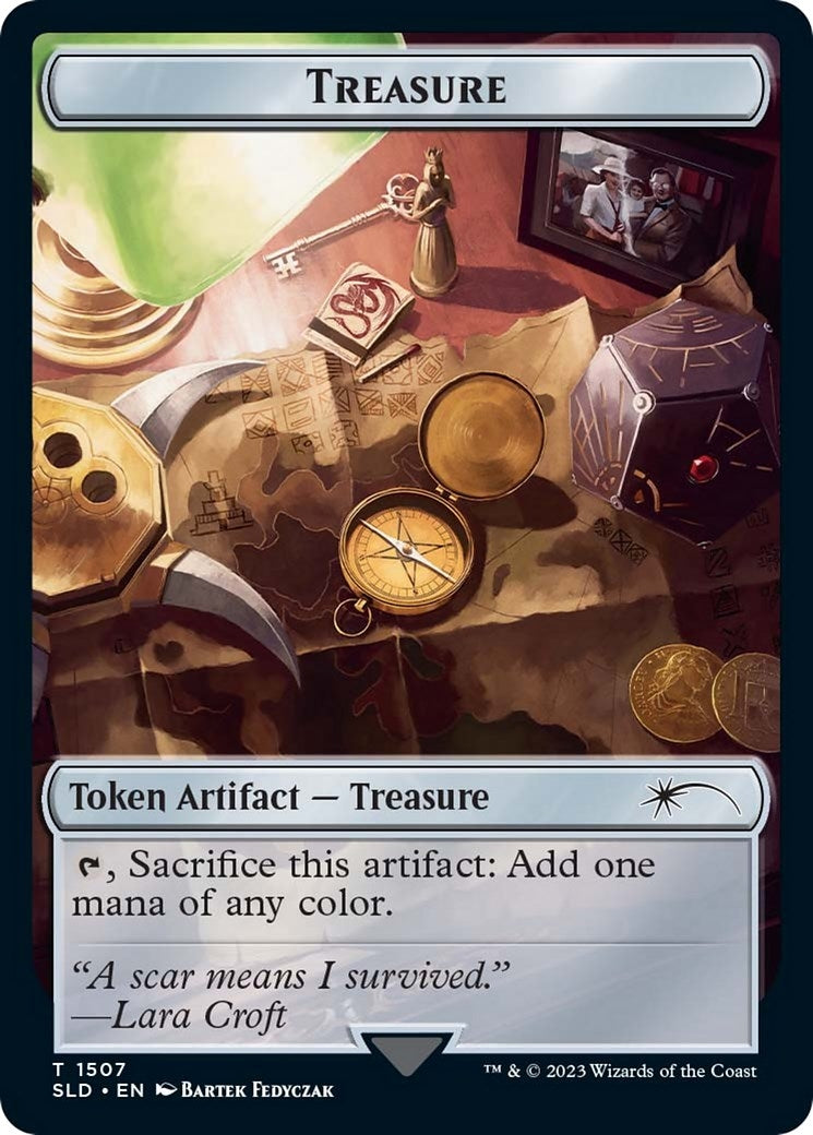 Image for Treasure Token (1507) (Secret Lair Drop Series) (1507) - Magic: The Gathering