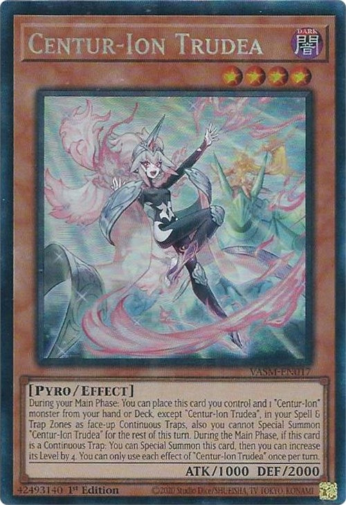 Image for Centur-Ion Trudea (CR) (Valiant Smashers) (VASM-EN017) - YuGiOh