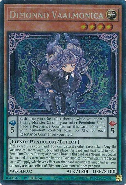 Image for Dimonno Vaalmonica (CR) (Valiant Smashers) (VASM-EN032) - YuGiOh