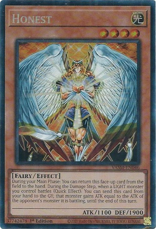 Image for Honest (CR) (Valiant Smashers) (VASM-EN046) - YuGiOh