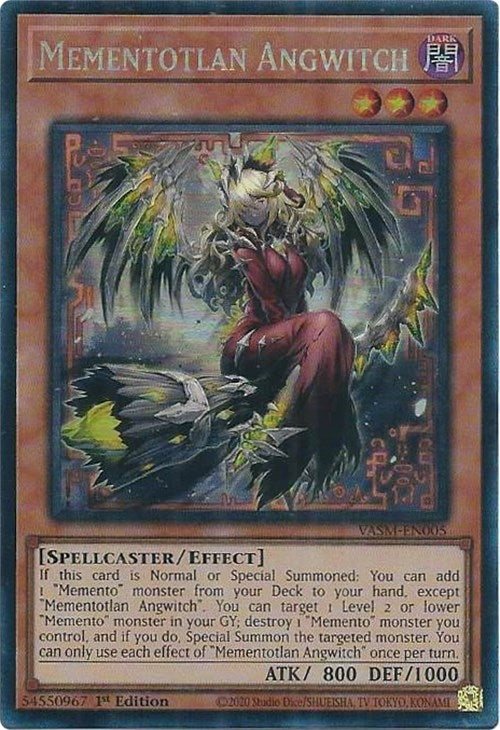 Image for Mementotlan Angwitch (CR) (Valiant Smashers) (VASM-EN005) - YuGiOh