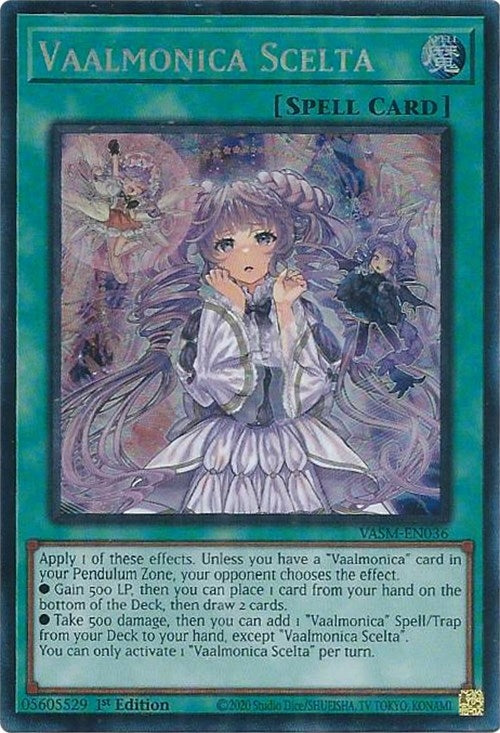 Image for Vaalmonica Scelta (CR) (Valiant Smashers) (VASM-EN036) - YuGiOh
