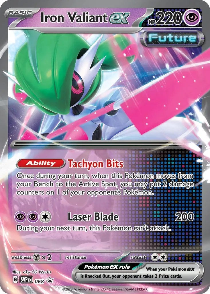 Image for Iron Valiant ex - 068 (SV: Scarlet & Violet Promo Cards) (068) - Pokemon
