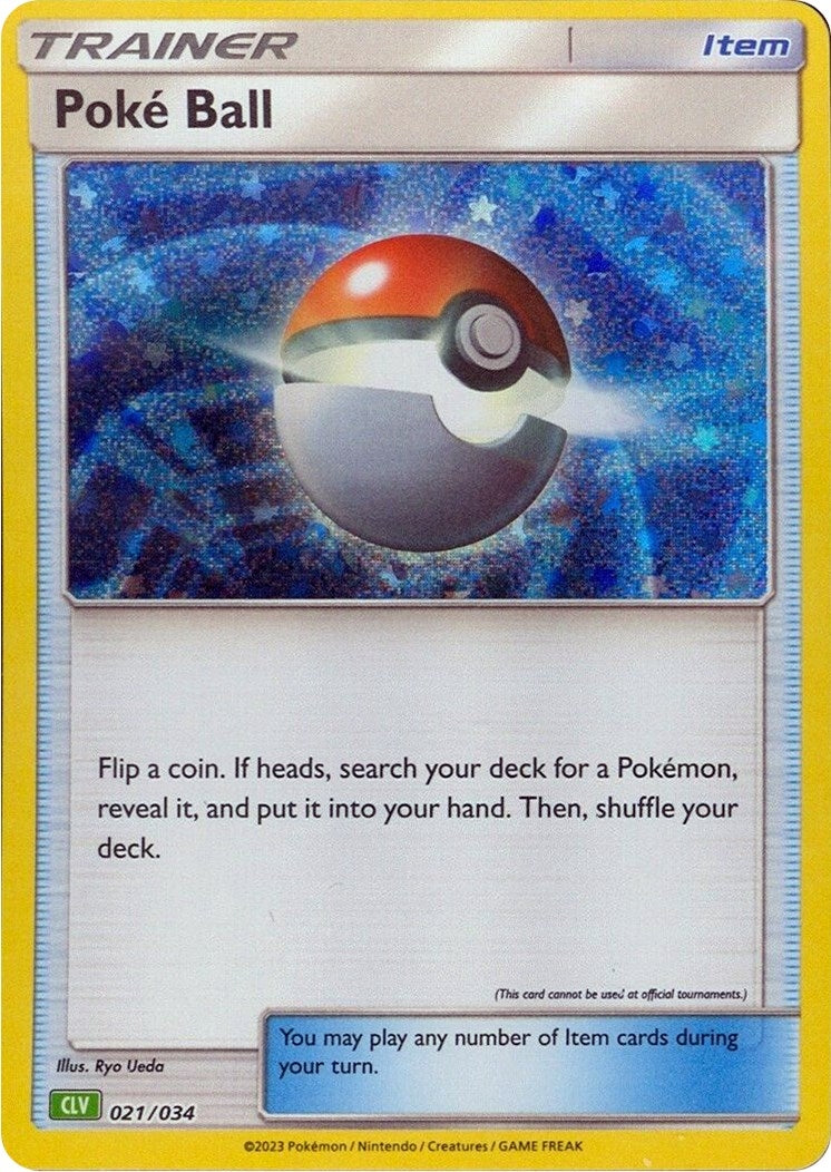 Image for Poke Ball (CLV) (Trading Card Game Classic) (021/034) - Pokemon