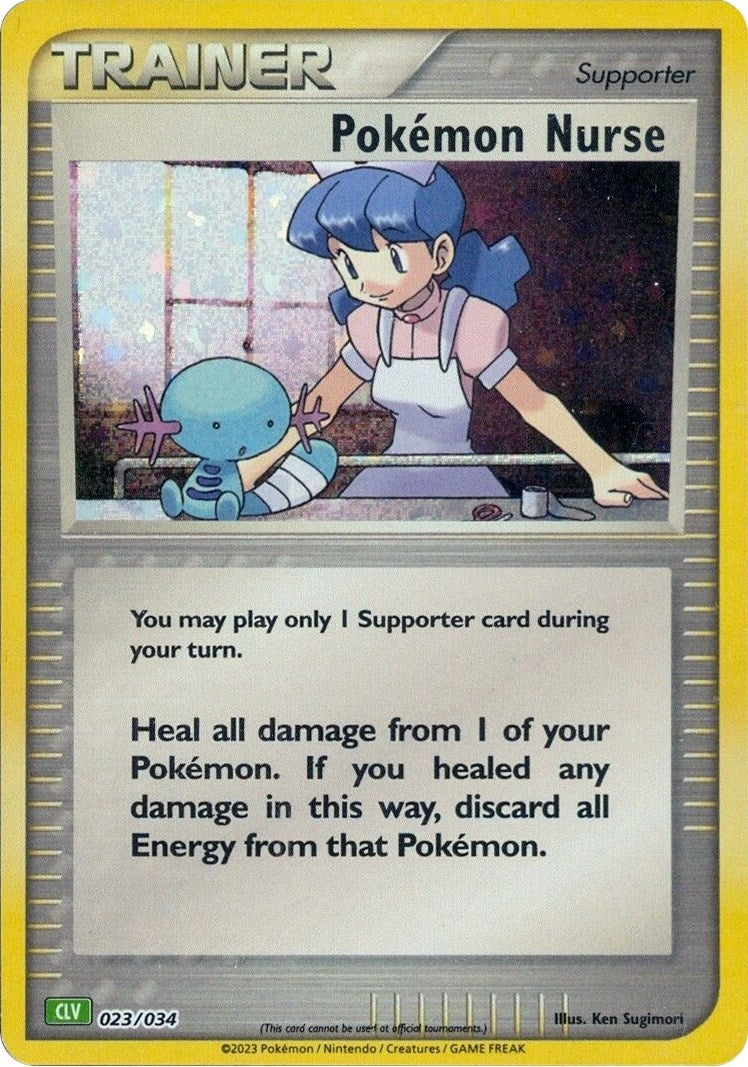 Image for Pokemon Nurse (Trading Card Game Classic) (023/034) - Pokemon