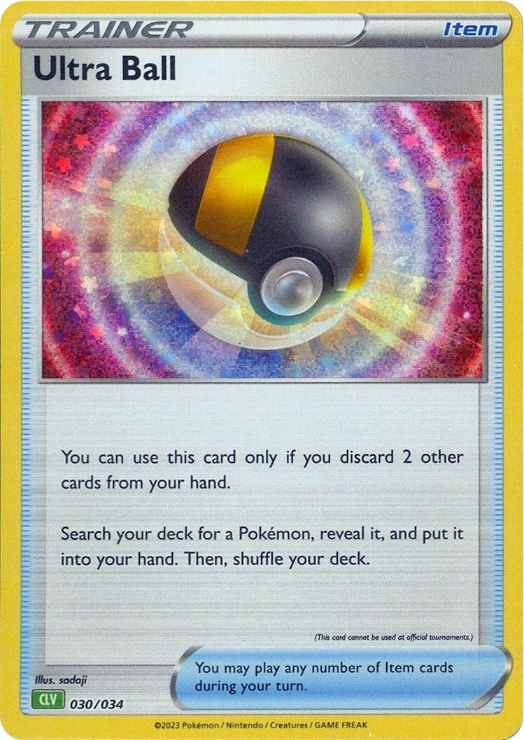 Image for Ultra Ball (CLV) (Trading Card Game Classic) (030/034) - Pokemon