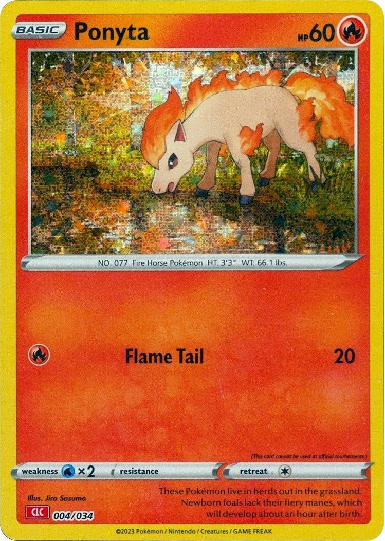 Image for Ponyta (Trading Card Game Classic) (004/034) - Pokemon