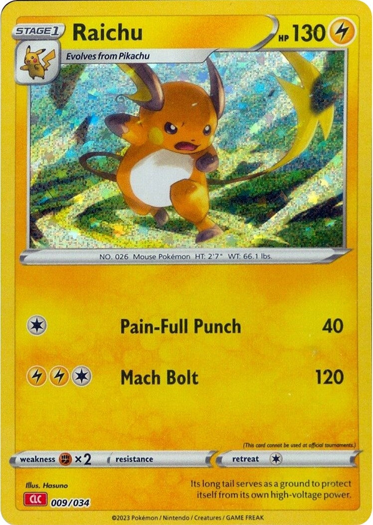 Image for Raichu (Trading Card Game Classic) (009/034) - Pokemon