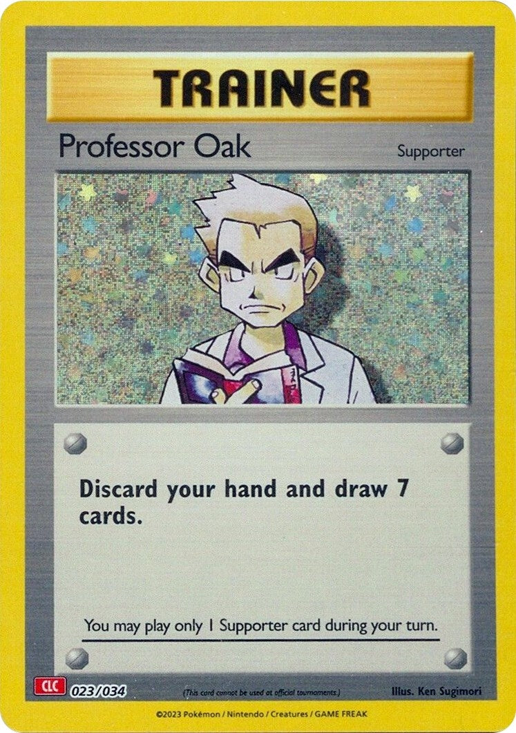 Image for Professor Oak (CLC) (Trading Card Game Classic) (023/034) - Pokemon