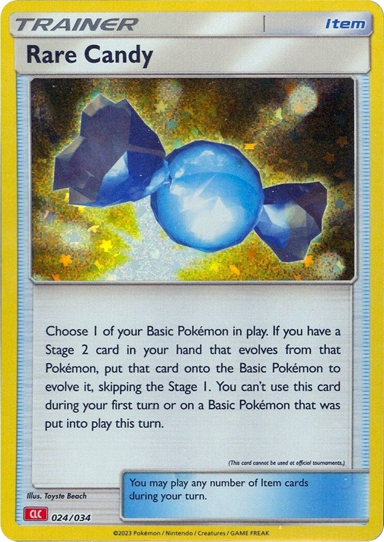 Image for Rare Candy (CLC) (Trading Card Game Classic) (024/034) - Pokemon