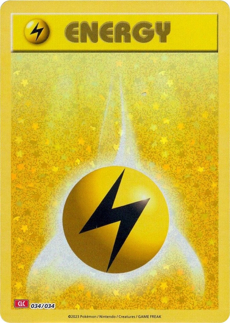 Image for Basic Lightning Energy (Trading Card Game Classic) (034/034) - Pokemon