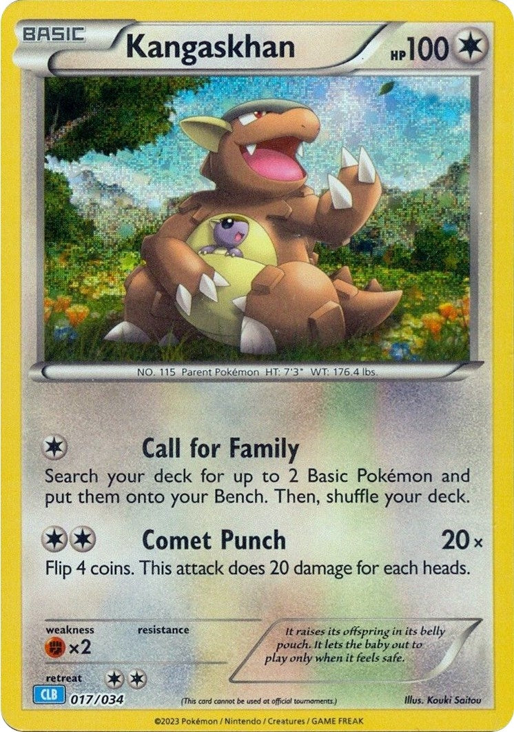 Image for Kangaskhan (Trading Card Game Classic) (017/034) - Pokemon