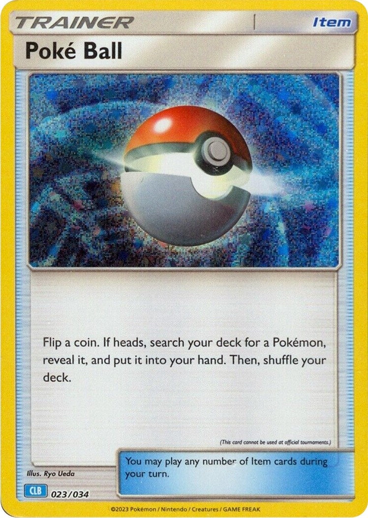 Image for Poke Ball (CLB) (Trading Card Game Classic) (023/034) - Pokemon