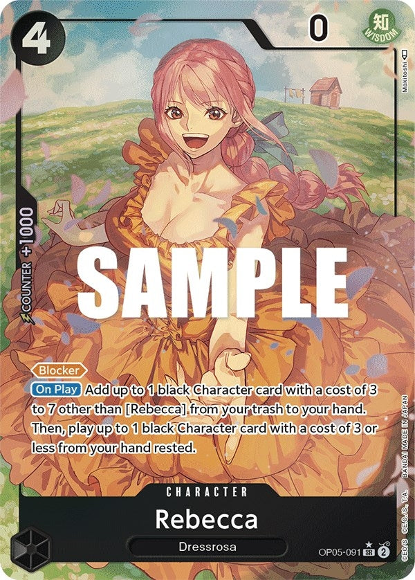 Image for Rebecca (Alternate Art) (Awakening of the New Era) (OP05-091) - One Piece Card Game