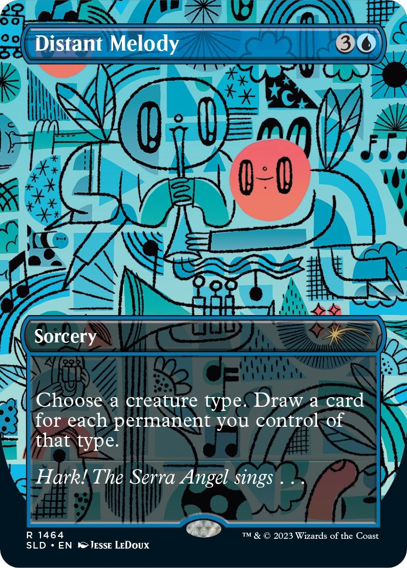 Image for Distant Melody (Secret Lair Drop Series) (1464) - Magic: The Gathering