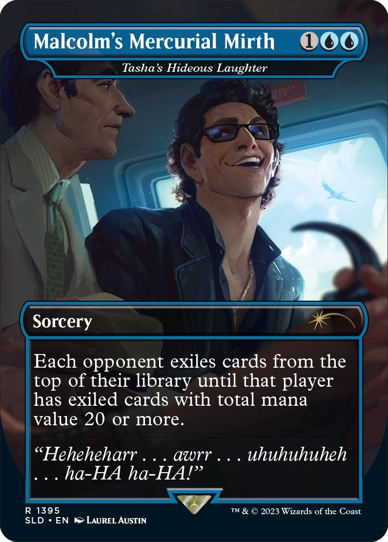 Image for Malcolm's Mercurial Mirth - Tasha's Hideous Laughter (Secret Lair Drop Series) (1395) - Magic: The Gathering