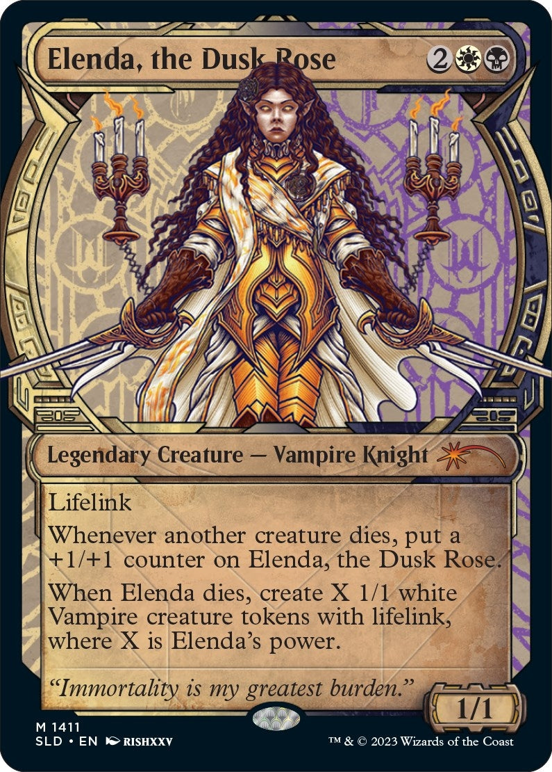 Image for Elenda, the Dusk Rose (Secret Lair Drop Series) (1411) - Magic: The Gathering
