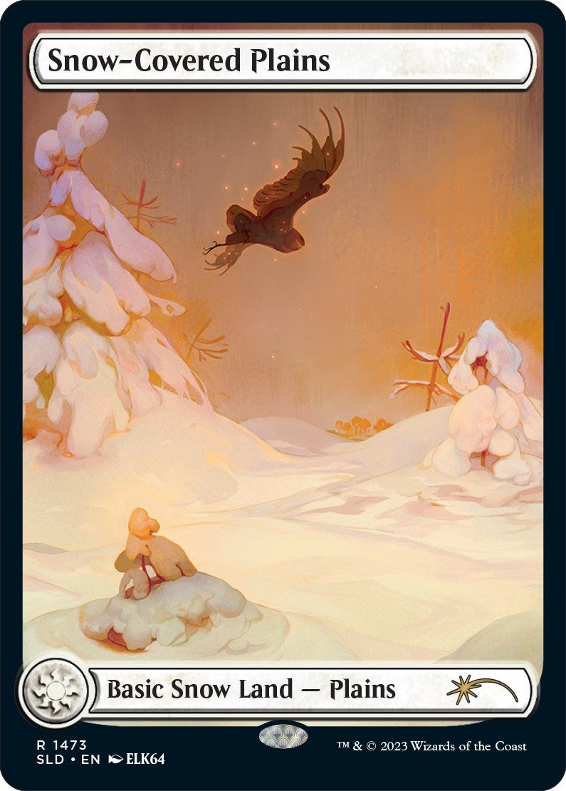 Image for Snow-Covered Plains (1473) (Secret Lair Drop Series) (1473) - Magic: The Gathering