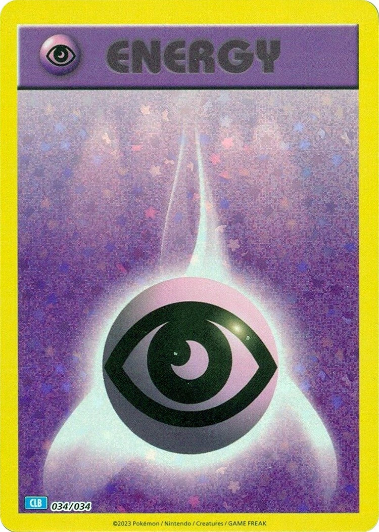 Image for Basic Psychic Energy (Trading Card Game Classic) (034/034) - Pokemon