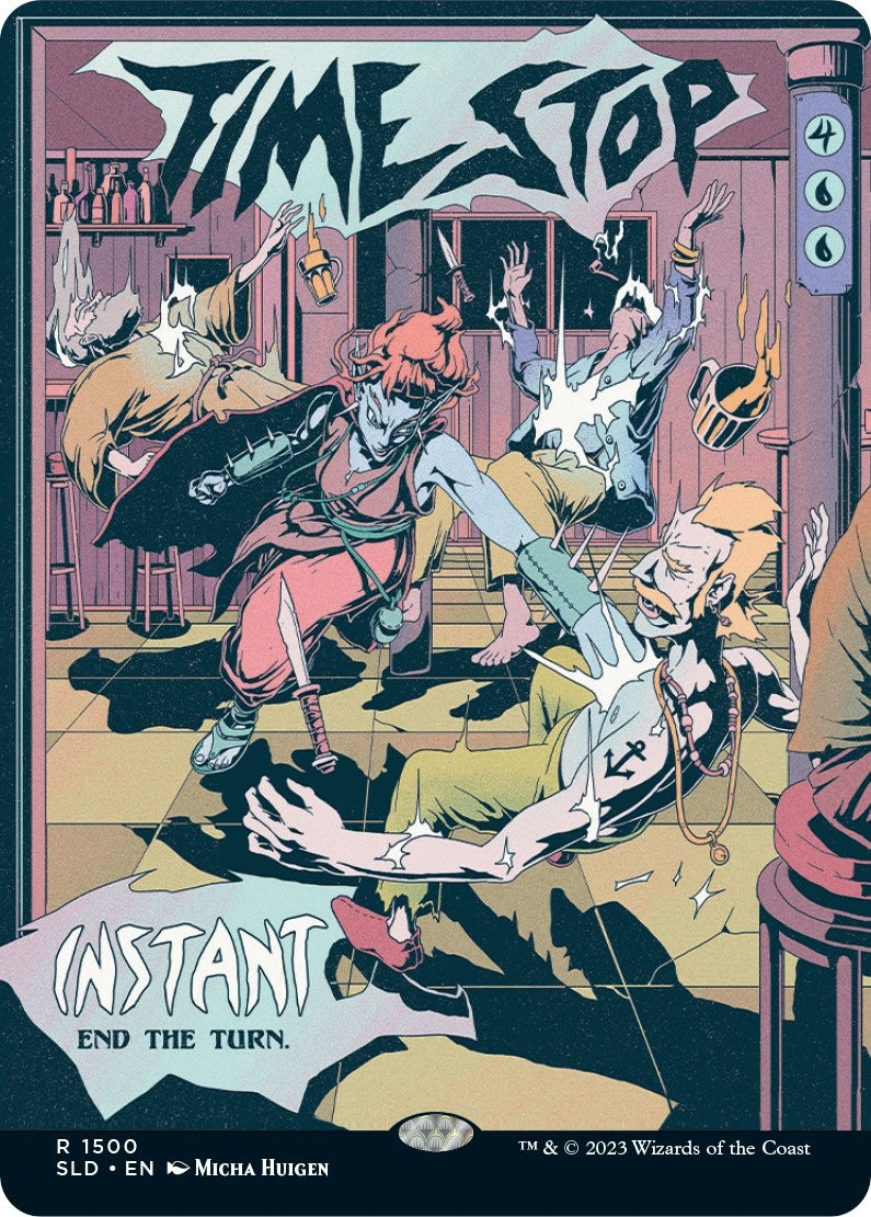 Image for Time Stop (Secret Lair Drop Series) (1500) - Magic: The Gathering