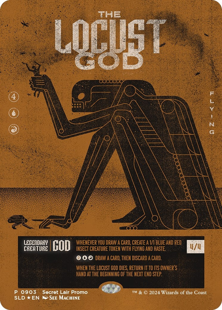 Image for The Locust God (Secret Lair Drop Series) (903) - Magic: The Gathering