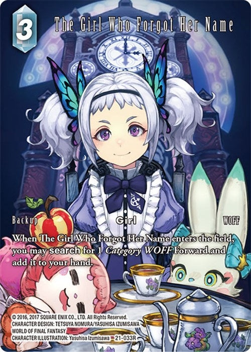 Image for The Girl Who Forgot Her Name (Full Art) (Beyond Destiny) (21-033R) - Final Fantasy TCG