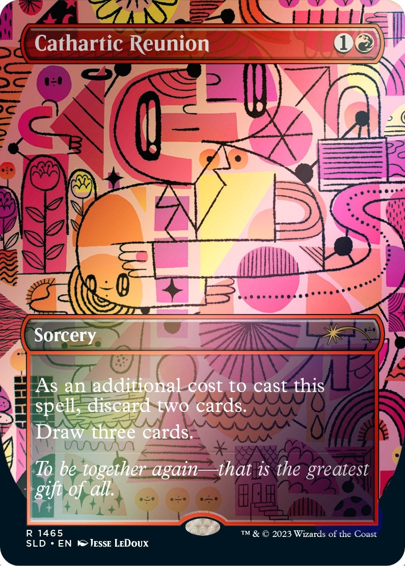 Image for Cathartic Reunion (Rainbow Foil) (Secret Lair Drop Series) (1465) - Magic: The Gathering