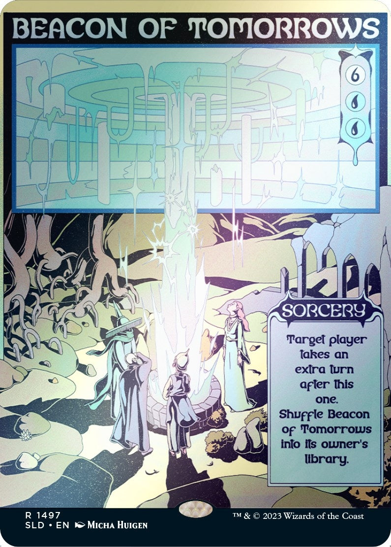 Image for Beacon of Tomorrows (Rainbow Foil) (Secret Lair Drop Series) (1497) - Magic: The Gathering