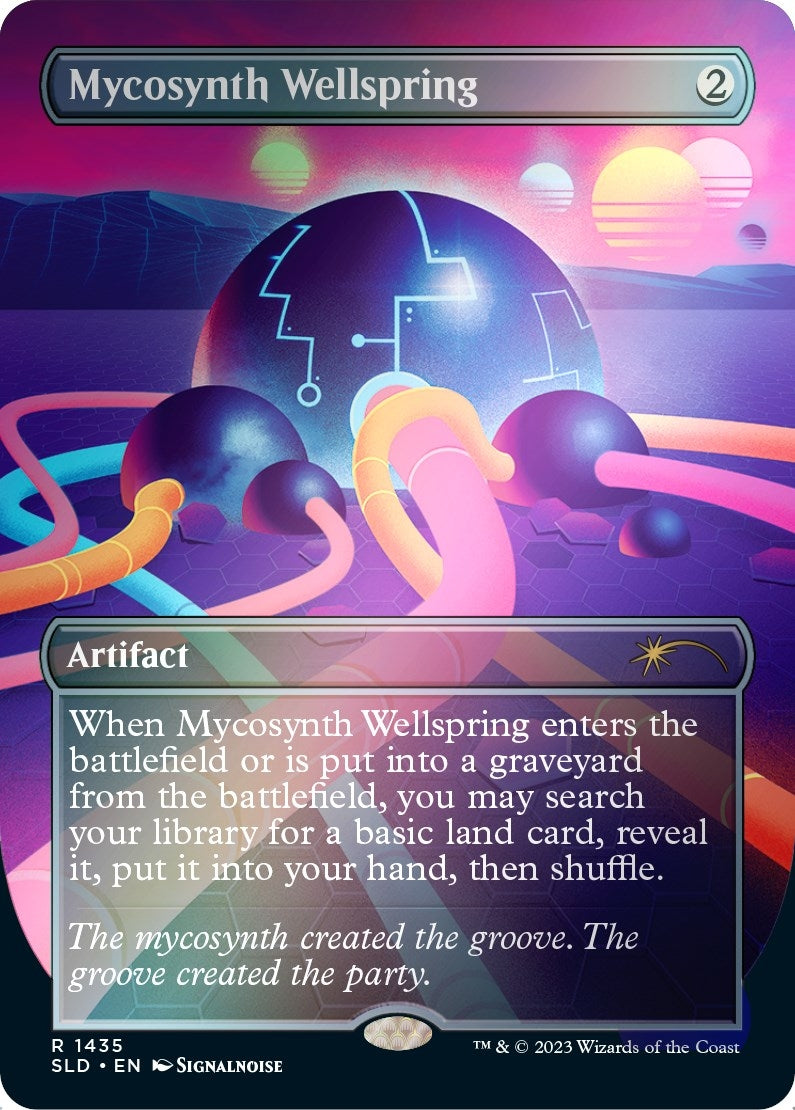 Image for Mycosynth Wellspring (Rainbow Foil) (Secret Lair Drop Series) (1435) - Magic: The Gathering