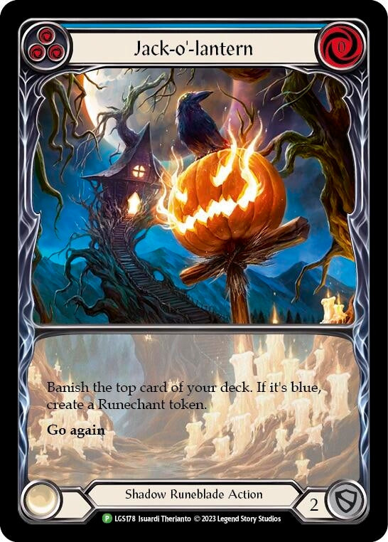 Image for Jack-o'-lantern (Blue) - LGS178 (Flesh and Blood: Promo Cards) (LGS178) - Flesh and Blood TCG