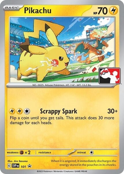 Image for Pikachu - 101 (SV: Scarlet & Violet Promo Cards) (101) - Pokemon