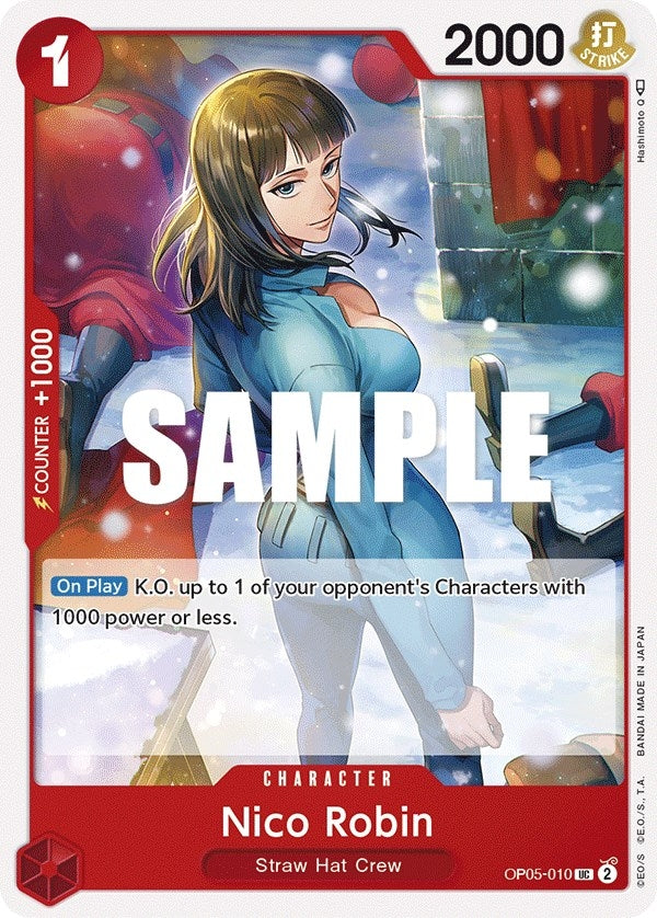 Image for Nico Robin (Awakening of the New Era) (OP05-010) - One Piece Card Game