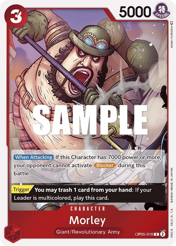 Image for Morley (Awakening of the New Era) (OP05-016) - One Piece Card Game