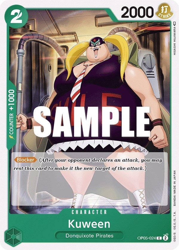Image for Kuween (Awakening of the New Era) (OP05-024) - One Piece Card Game