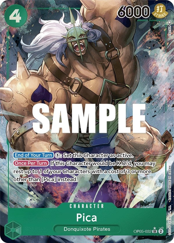 Image for Pica (Alternate Art) (Awakening of the New Era) (OP05-032) - One Piece Card Game
