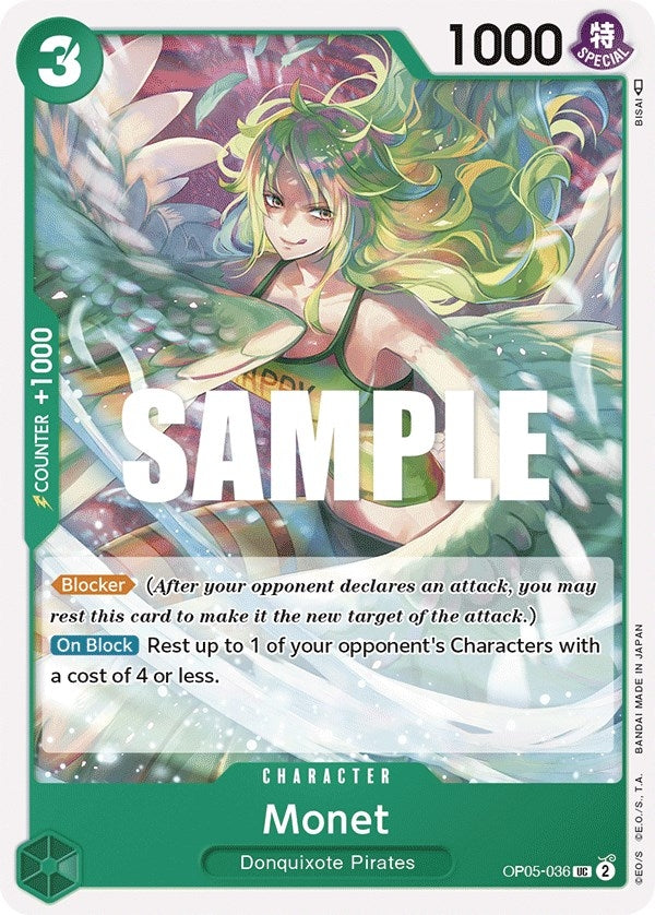 Image for Monet (Awakening of the New Era) (OP05-036) - One Piece Card Game
