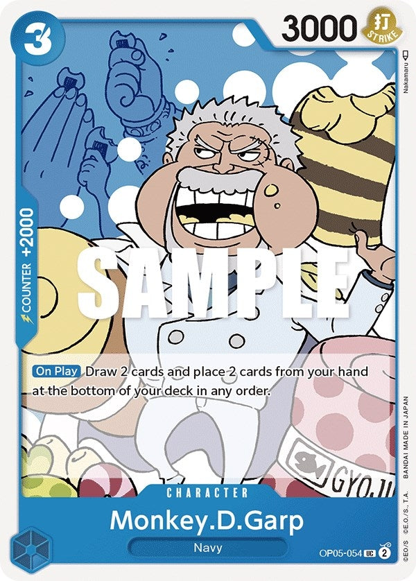 Image for Monkey.D.Garp (Awakening of the New Era) (OP05-054) - One Piece Card Game