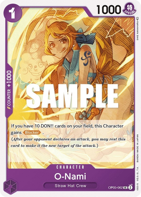Image for O-Nami (Awakening of the New Era) (OP05-062) - One Piece Card Game