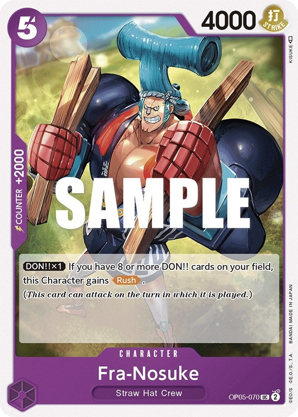 Image for Fra-Nosuke (Awakening of the New Era) (OP05-070) - One Piece Card Game