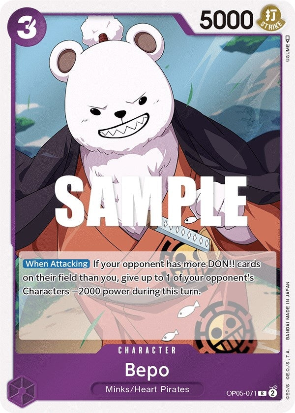 Image for Bepo (Awakening of the New Era) (OP05-071) - One Piece Card Game