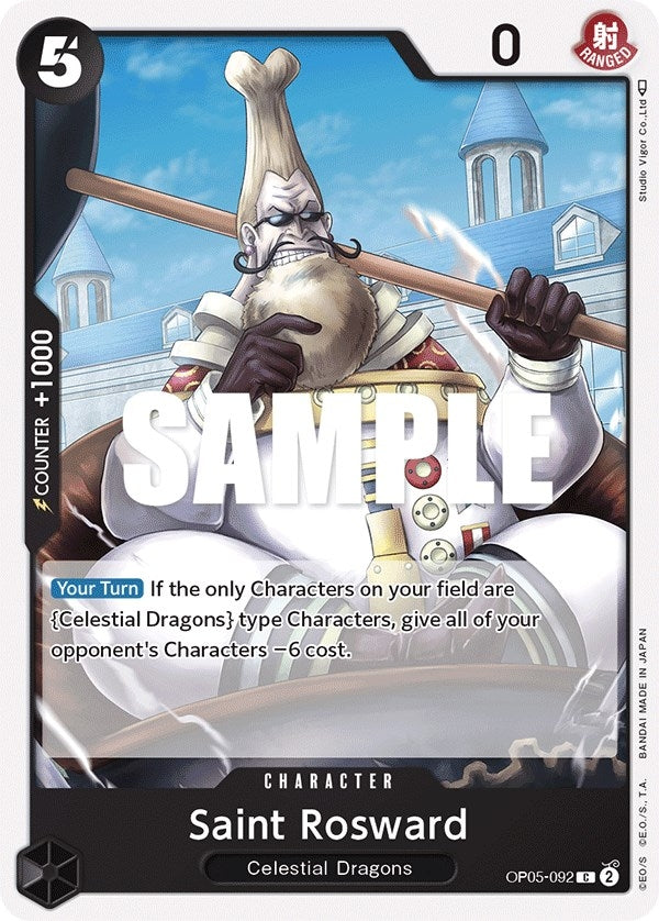 Image for Saint Rosward (Awakening of the New Era) (OP05-092) - One Piece Card Game