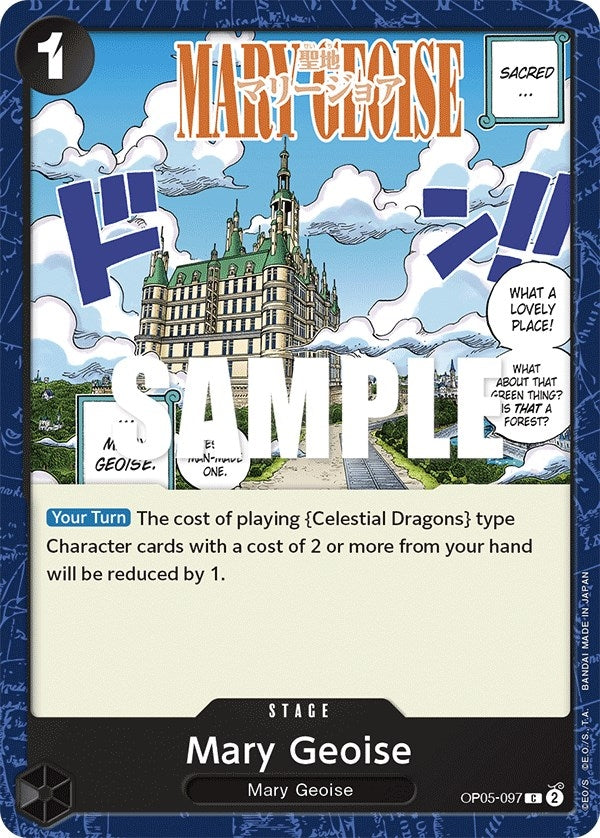 Image for Mary Geoise (Awakening of the New Era) (OP05-097) - One Piece Card Game