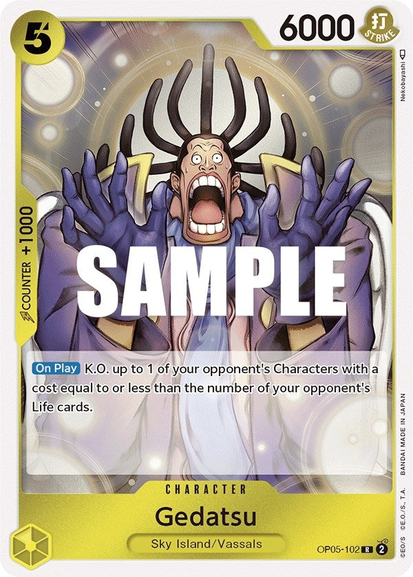 Image for Gedatsu (Awakening of the New Era) (OP05-102) - One Piece Card Game